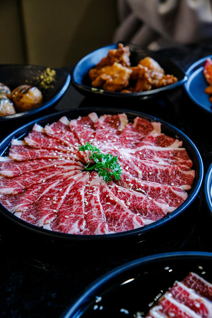Wagyu shabu shabu slices