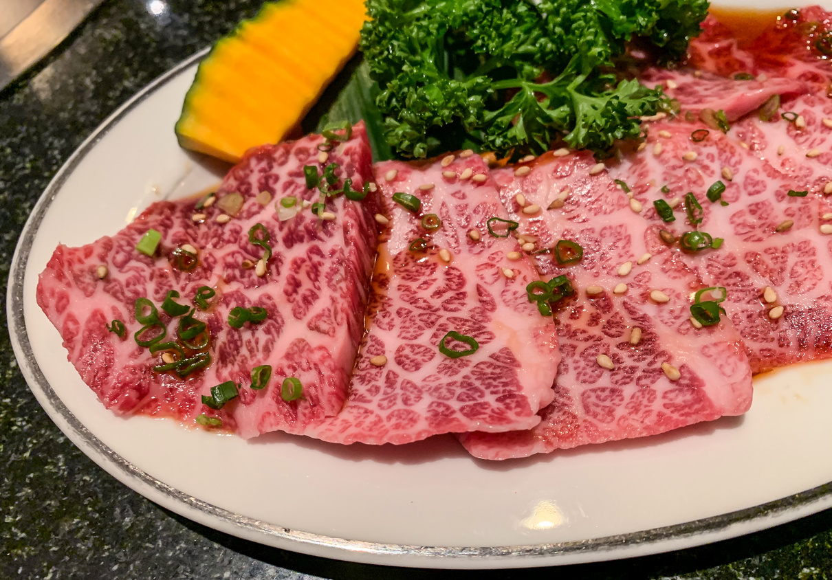 Wagyu yakiniku platter